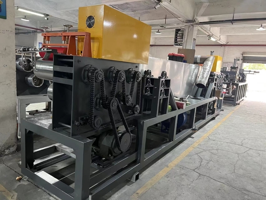 80KW PP Strap Manufacturing Machine Tensione regolabile per l'automazione 120KG/H
