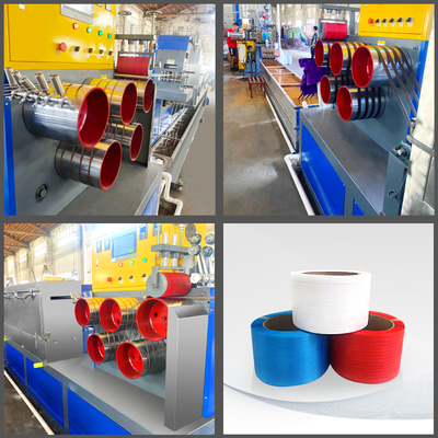 Linea di estrusione automatica 220-240V PP Strap Making Machine PP Strap Band