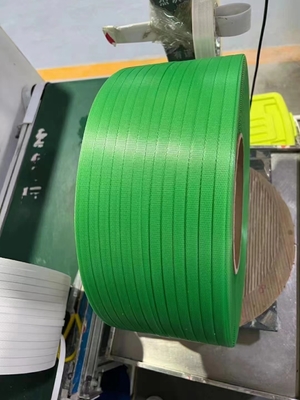 Macchina per la produzione di nastri in PET ad alte prestazioni con larghezza 5-19 mm e doppia stazione di avvolgimento