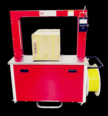 Macchina di fasciatura automatica ad alta velocità PP PET Macchina di imballaggio automatica con controllo PLC