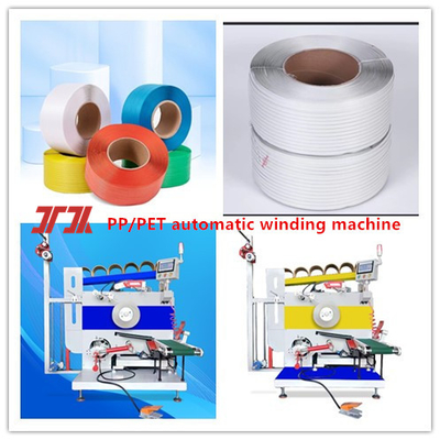 Macchine per avvolgimento automatico di nastri di imballaggio in PP, macchina per avvolgimento automatico di nastri di imballaggio professionali, avvolgimento automatico
