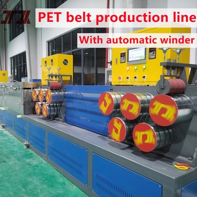 Efficienza Macchina per la produzione di cinghie in PET per la produzione di cinghie in PET da 100% di fiocchi di bottiglia