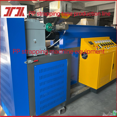 Macchine per imballaggi in plastica attrezzature per le cinghie in PP linea di produzione di cinghie in PP di larghezza 5-19 mm