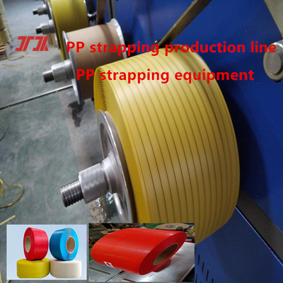Macchine per la produzione di materie plastiche attrezzature per la produzione di cinture di imballaggio PP linea di produzione di cinture di imballaggio PP con sistema di controllo PLC