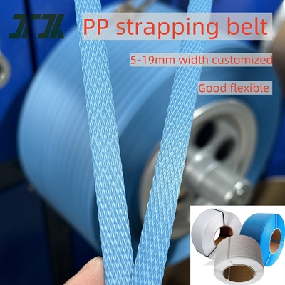 5-19mm Banda di cintura di plastica Pp personalizzata per cartoni imballaggio mobili con lunga lunghezza e buona flessibilità