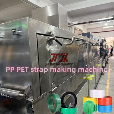 5-19mm PP Strap Plastic Packing Belt Extruder Making Production Line Con Avvolgitore Automatico