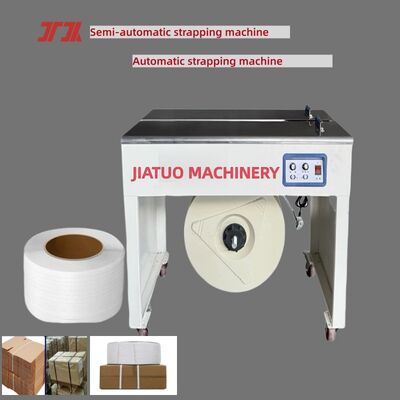 Macchine di imballaggio Semi-automatica Strapping Machine AC Motor Control Per PET PP Strap