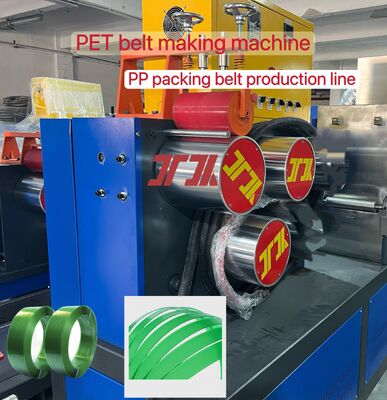 Macchina per la produzione di reggette in PET, linea di produzione di reggette in PP ad alta velocità, capacità di estrusione 100-600 kg/h