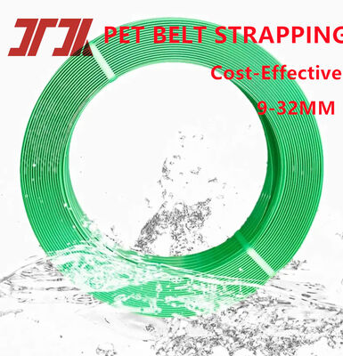 9-32 mm PET Polyester Strapping Packing Strap Utilizzo per imballaggi di mattoni