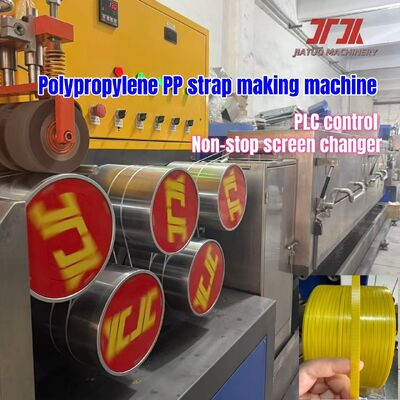 Macchina per la produzione di cinturini in PP con materiale riciclato con singola doppia vite completamente automatica