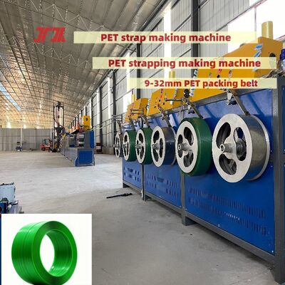 Macchine per la produzione di cinghie in PET ad alta velocità 9 ̊16 mm con capacità di produzione di 100-600 kg/h