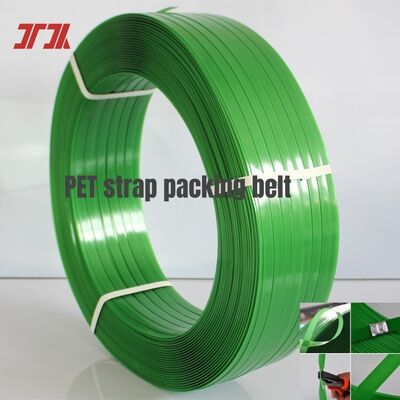 Cintura imballatrice per cinghie in PET da 9-32 mm con alta tensione 350-1000 kgf e utilizzo della reggiatrice automatica