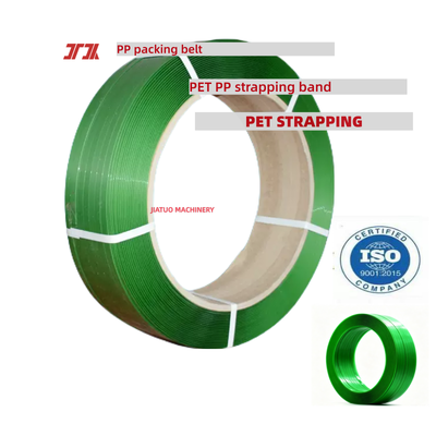 Cintura di imballaggio in PET a 16 mm con cinghia automatica per la produzione di fiocchi di bottiglie o materiali frantumati in PET al 100%
