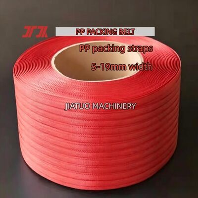 Cinturino di imballaggio in PP nuovo materiale 5mm cinghie di imballaggio in PP per macchine reggiatrici automatiche
