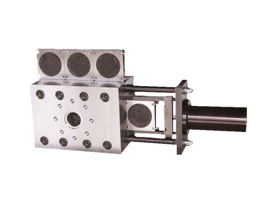 Cambio di schermo elettrico per estrusione di materie plastiche in estrusore 517 bar