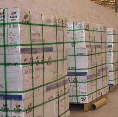 Cinghia di plastica impressa verde della cinghia dell'imballaggio del pallet dell'animale domestico per imballare