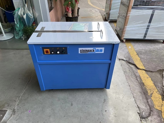 JT-PK001 cartone semiautomatico d'imballaggio del contenitore di fascia della mano della cinghia dell'azionamento pp che attacca macchina