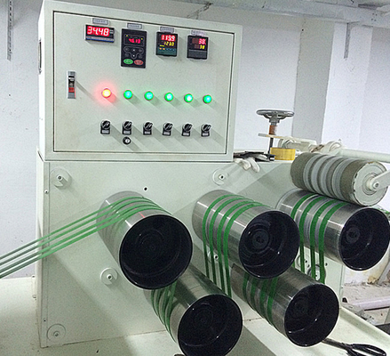 Linea automatica di fabbricazione della cinghia dell'ANIMALE DOMESTICO 120KW con tensione della cinghia di &gt;850kg