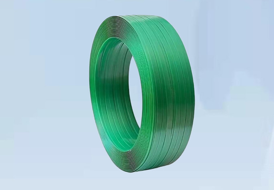 L'ANIMALE DOMESTICO pp di ab impresso lega il rotolo di plastica d'imballaggio della cinghia per le macchine imballatrici del pallet