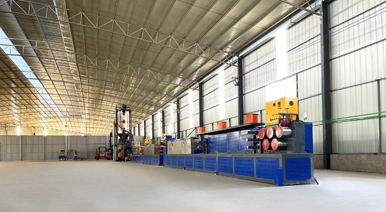 Linea di estrusione della cintura di imballaggio elettrica a vite singola