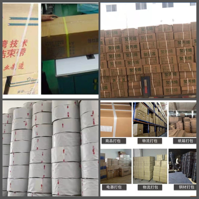 200kg pp che attacca la linea di produzione della banda cinghia dell'imballaggio dell'ANIMALE DOMESTICO che fa macchina