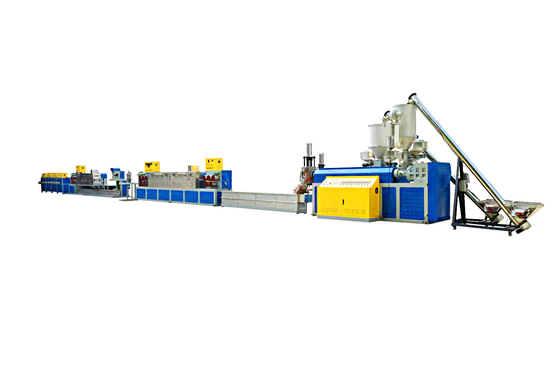 Cinghia automatica di 50KW pp che rende a macchina singola vite una verso l'esterno due cinghie