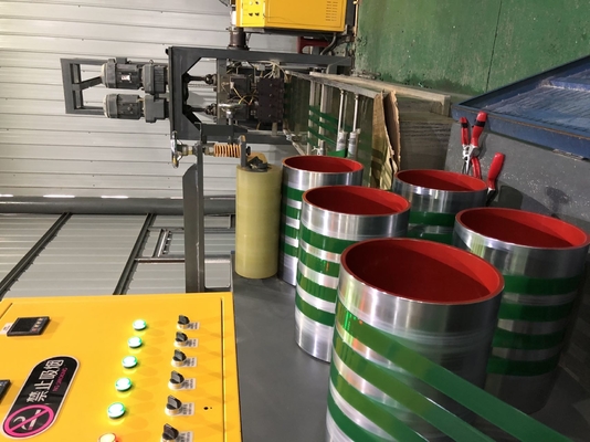 CE ISO PET Strap Production Line PLC PET Strapping Band Making Machine High Speed PET Strap Making Machine per l'industria dell'acciaio