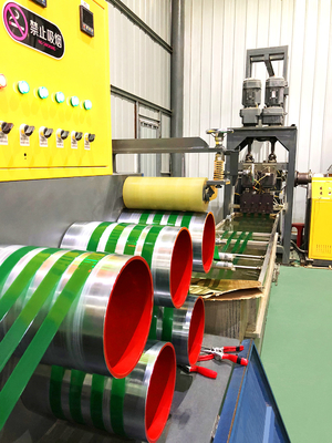 Macchina per imballaggio di strisce di plastica in PET 9-32 mm