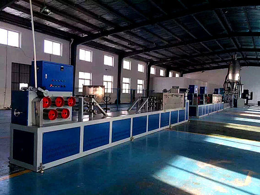 Linea di produzione di cinghie in PP a vite singola da 90 mm a doppio output con sistema di memoria PLC