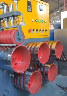 Doppia vite 90mm 65mm Cinghia in PP che fa produzione a doppia uscita a macchina