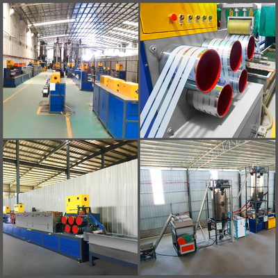 Linea di produzione di cinture di controllo PLC per nastri di imballaggio PET