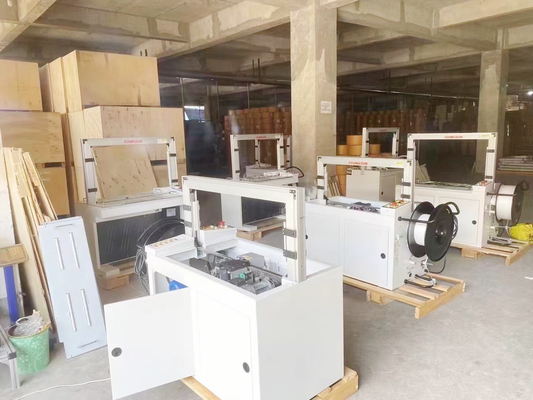 Macchina a cinghia automatica a cingoli per celletto della cassa