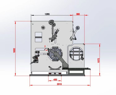 Convogliatore completamente automatico con sistema di controllo PLC