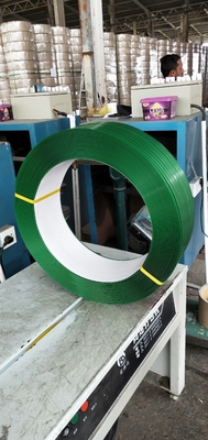 200 kg/h Linea di estrusione di nastri in PET in poliestere Siemens Motor For Brick Kiln Industry Linea di estrusione di nastri in PET con Siemens