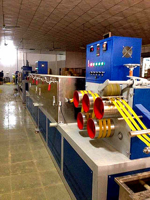 Macchina per la fabbricazione di cinghie in PP da materiale riciclato con motore GUGAO 200 kg/h