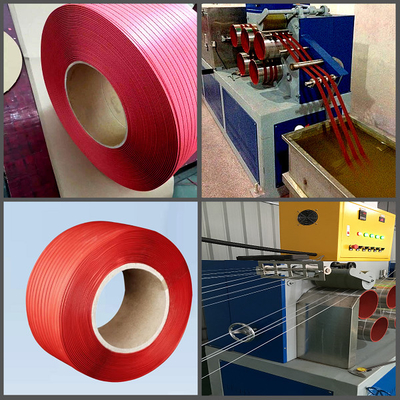 Linea di produzione di cinture di imballaggio con cinghia di plastica in PP