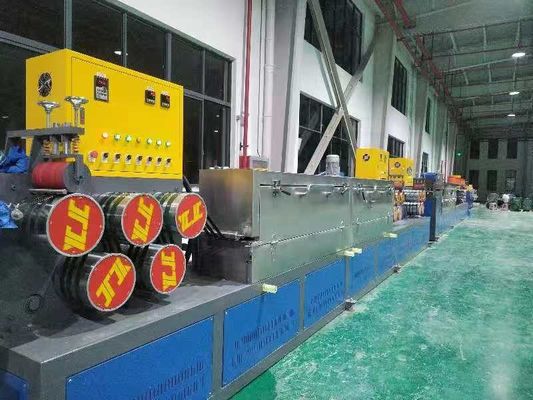 Macchina per la produzione di cinghie in PET con sistema di filtraggio a cilindro singolo con errore di larghezza entro 0,2 mm