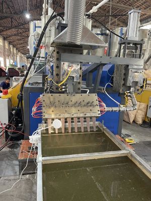 PLC Control PP Packing Strap Making Machine GUGAO Motor Strap Band Extruder Non rugosità Plastica PP PET Packing Strap