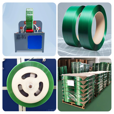 Linea di estrusione per nastri in PET con velocità e precisione regolabili 300-350 kg/h
