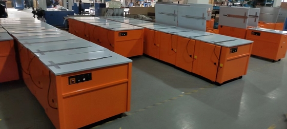 2.5 secondi/macchina per il rilegamento delle scatole di cartone con imballaggio semiautomatico