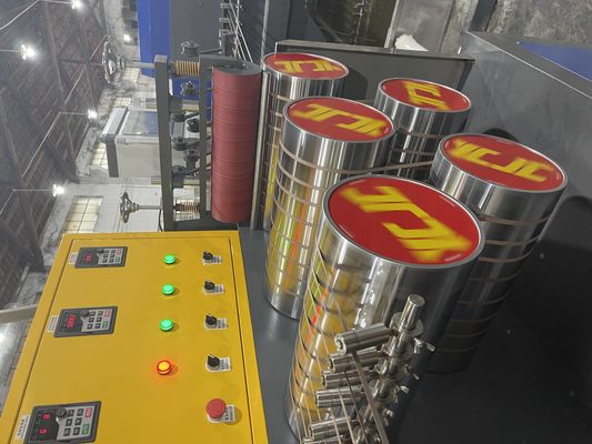 Macchina per la fabbricazione di cinture in PP per materiale riciclato al 100% / polipropilene