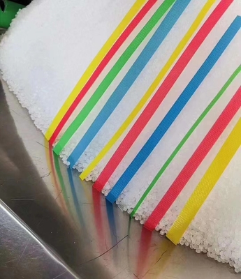 Linea di estrusione di fasce di polipropilene con sistema di controllo PLC