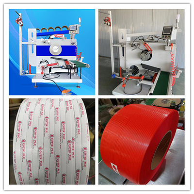 PLC touch screen control PP Strap Band Extrusion Line con tecnologia di prima classe 260m/min