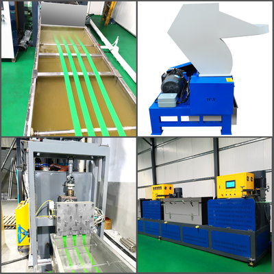 Velocità di linea 220-260m/min Macchine per l'estrusione di nastri PET per una produzione efficiente