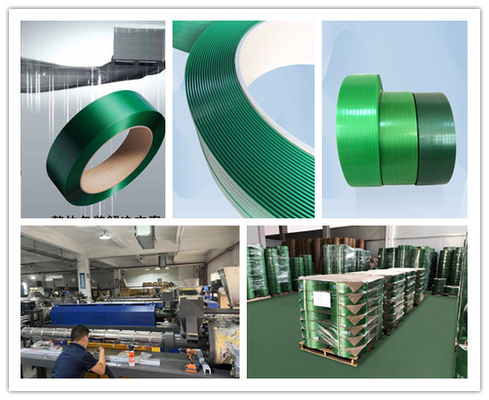 Spessore 0,4-1,2 mm PET Strap Manufacturing Machine 180-620KGS Sistema di controllo PLC