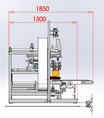 Linea di produzione di reggette in PP da 5-15 mm per macchine per materie plastiche, attrezzatura di estrusione in PP per avvolgitore completamente automatico