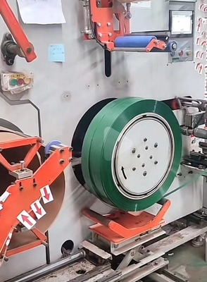 Servomotore macchina di avvolgimento automatica, PET cinta di imballaggio macchina di avvolgimento, avvolgimento ordinato, adatto per 9-32 mm