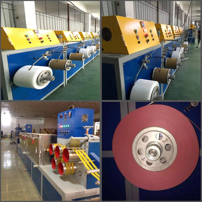 PP Strap Extruder con sistema di taglio a caldo, PP Woven Strap Band Extrusion Machine