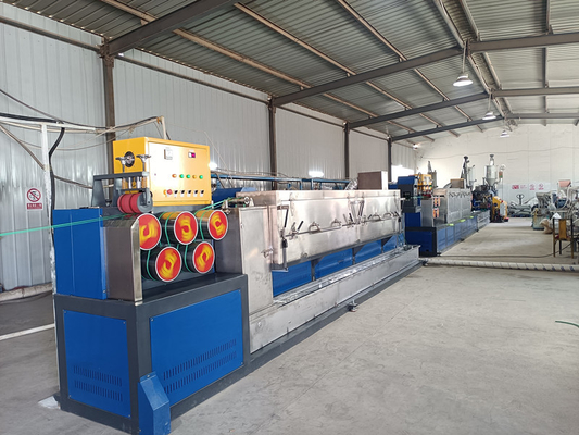 Materiali riciclati PP Strap Making Machine PLC Control Production Line