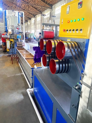 Linea di produzione di estrusori di fasce di imballaggio in plastica da 12 mm di larghezza